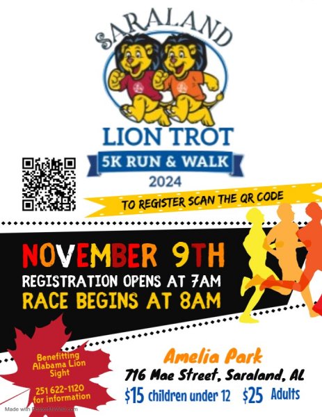 Lion Trot Race November 9