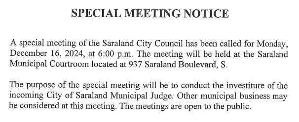 Meeting notice